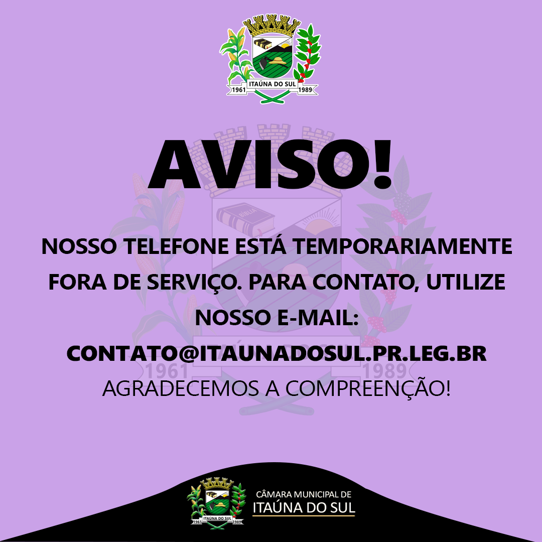 TELEFONE FORA DE SERVIÇO