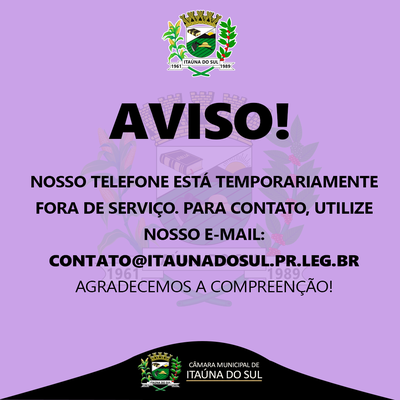 TELEFONE FORA DE SERVIÇO