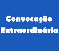 Convocação Extraordinária