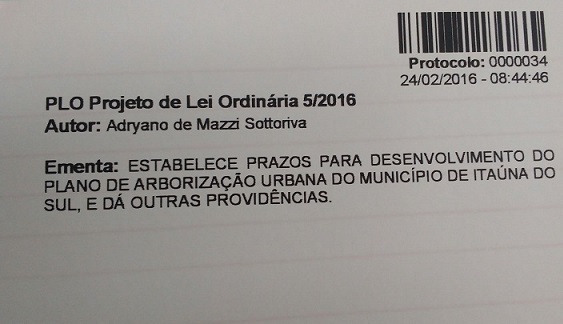 Plenário vota nesta segunda (29) projeto de lei que estabelece prazos para elaboração do Plano Municipal de Arborização Urbana