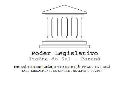 REUNIÃO DA COMISSÃO DE LEGISLAÇÃO, JUSTIÇA E REDAÇÃO FINAL